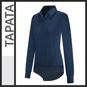 NWOT Tapata Women's Long Sleeve Shirts Bodysuit